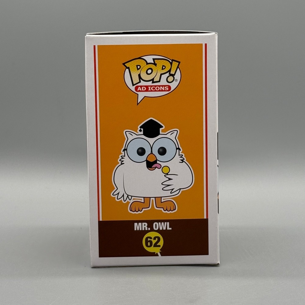 Funko Pop! Ad Icons #62 Mr. Owl Tootsie Roll Pops Popcultcha Exclusive *Vaulted* - Picture 4 of 7